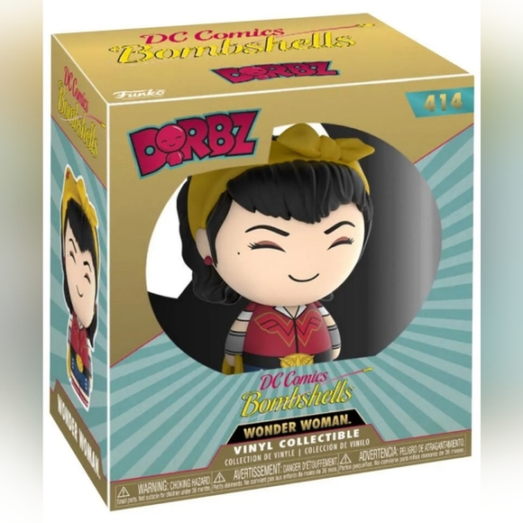 NIB Funko Pop Dorbz "Wonder Woman" #414 - Picture 1 of 7